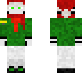 my friends skin made into a christmas version
