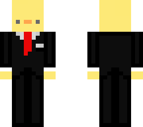 My skin but in a suit