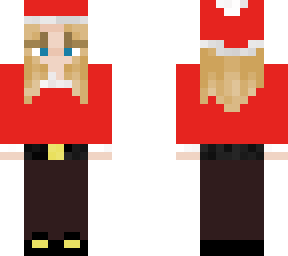 My skin Christmas themed