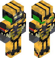 Netherite Armor Gilded Silence Armor Trim ZOMBIE SKIN