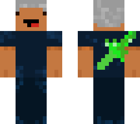 old man with emrald sword