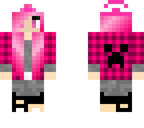 Pink creeper girl