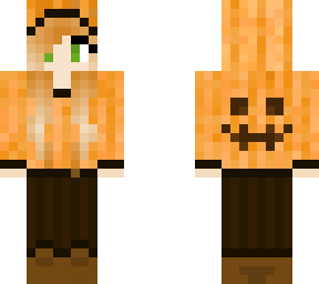 Pumpkin Hoodie girl