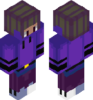 Purple Cool Boy Skin