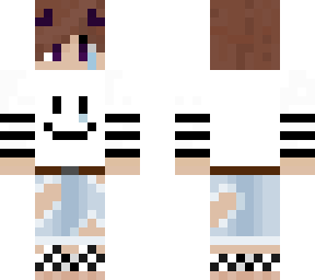 Purple Devil boy crying