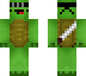 Rain Ninja Turtle with Katana