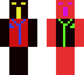 Red and Black Merge Guy