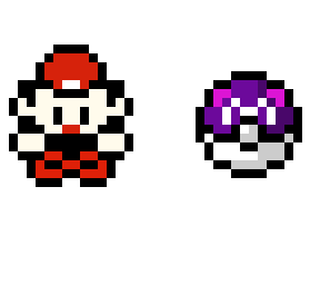 Red and his mighty master ball DONT USE IT ON A RATTATA