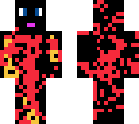 red thunder effect boy