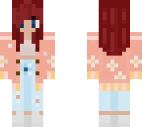 Redhead Girl Minecraft Skin
