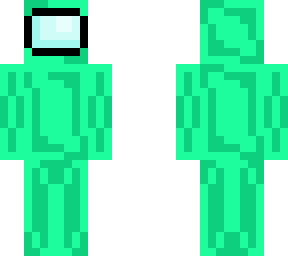 Semi Detailed Among Us Green