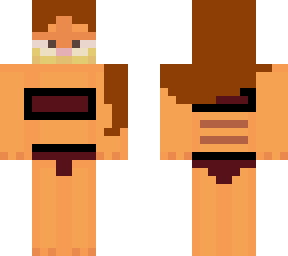 SEXY GARFIELD IN BLACK AND RED BIKINI SEXY