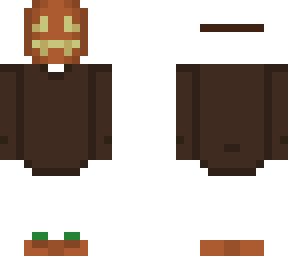 skintober 18 pumpkin mask boygirl OB