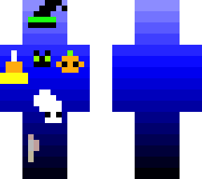 Skintober 25 Spoopy Pixel Art