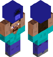 Steve holding warden