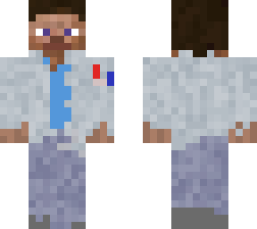 Steve in Scientist Suit