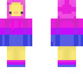 Sweater weather duck  Bi pride 