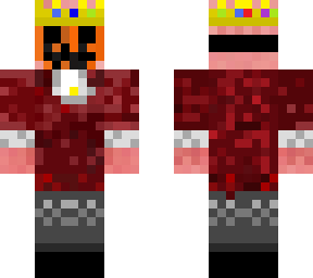 TechnoBlade Halloween skin pumpkin