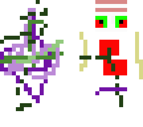 the blank random skin