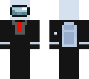 White Among us Copy but With a suit