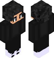 Ww Boy Hoodie Black Hair Classic