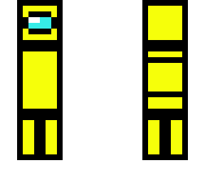 Yellow among us character