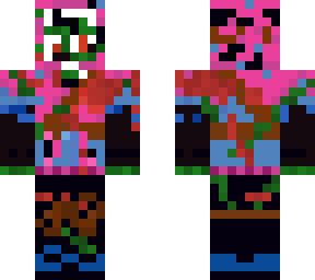 Zombie kid pink hoodie