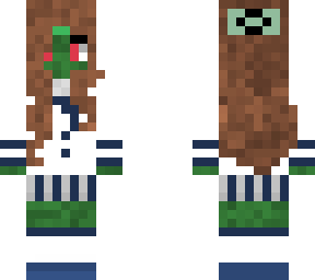 zombified school girl